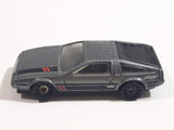 2014 Hot Wheels HW City - Speed Team '81 DeLorean DMC-12 Brushed Metalflake Silver Die Cast Toy Car Vehicle