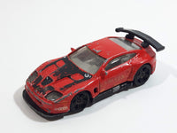 2005 Hot Wheels First Editions: Realistix Ferrari 575 GTC Red Die Cast Toy Race Car Vehicle