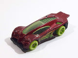 2015 Hot Wheels Nitrobot Attack Side Draft Dark Red Die Cast Toy Car Vehicle