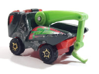 2004 Matchbox VIP Parking Grasshopper Tow Truck Dark Green Die Cast Toy Car Vehicle