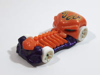 2018 Hot Wheels Holiday Racers Skull Crusher Orange and Purple Die Cast Toy Car Vehicle