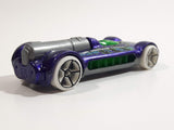 2015 Hot Wheels Dino Riders Retro Active Metalflake Purple Die Cast Toy Car Vehicle