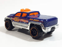 2015 Hot Wheels HW Off-Road - HW Hot Trucks Off-Duty Truck Dark Blue Die Cast Toy Car Vehicle