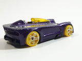 2012 Hot Wheels Truckin’ Transporters – Speed Team Monoposto Metalflake Dark Purple Die Cast Toy Car Vehicle