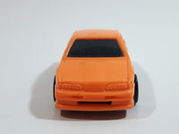 1998 Hot Wheels G-Force Stunt Riders T-Bird Stocker Orange Plastic Body Die Cast Toy Car Vehicle