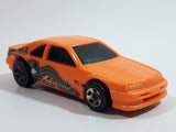 1998 Hot Wheels G-Force Stunt Riders T-Bird Stocker Orange Plastic Body Die Cast Toy Car Vehicle