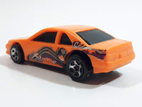 1998 Hot Wheels G-Force Stunt Riders T-Bird Stocker Orange Plastic Body Die Cast Toy Car Vehicle