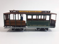 HO Classic San Francisco Streetcar Powell & Mason St Trolley Cable Car Die Cast and Plastic Model