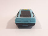 Yatming No. 807 Mazda RX-7 Turbo Super 8 Light Blue Die Cast Toy Car Vehicle