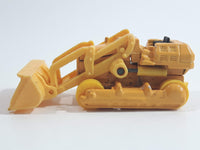 Yatming No. 1365 Bulldozer Front End Loader Yellow Die Cast Toy Car Construction Equipment Vehicle