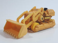 Yatming No. 1365 Bulldozer Front End Loader Yellow Die Cast Toy Car Construction Equipment Vehicle