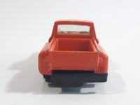 1980s Yatming Chevrolet LUV Stepside Pickup Truck Orange No. 1700 Die Cast Toy Car Vehicle