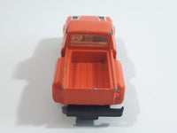 1980s Yatming Chevrolet LUV Stepside Pickup Truck Orange No. 1700 Die Cast Toy Car Vehicle