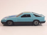 Yatming No. 807 Mazda RX-7 Turbo Super 8 Light Blue Die Cast Toy Car Vehicle