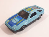 Yatming No. 807 Mazda RX-7 Turbo Super 8 Light Blue Die Cast Toy Car Vehicle