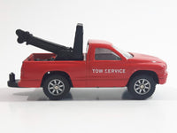 Maisto Tonka Dodge Dakota Red Tow Truck Die Cast Toy Car Vehicle Made in China