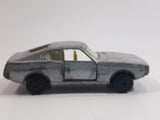 Vintage Zylmex P330 Toyota Celica Silver Grey Die Cast Toy Car Vehicle with Opening Doors