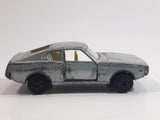 Vintage Zylmex P330 Toyota Celica Silver Grey Die Cast Toy Car Vehicle with Opening Doors