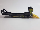 Vintage Majorette Auto Hauler Transport Trailer Auto Line 5 Black 1/87 Scale Die Cast Toy Car  Vehicle