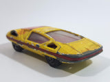 Vintage Corgi Juniors Whizzwheels Pininfarina Modulo Yellow Die Cast Toy Car Vehicle