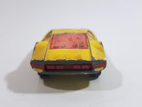 Vintage Corgi Juniors Whizzwheels Pininfarina Modulo Yellow Die Cast Toy Car Vehicle