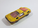 Vintage Corgi Juniors Whizzwheels Pininfarina Modulo Yellow Die Cast Toy Car Vehicle