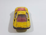 Vintage Corgi Juniors Whizzwheels Pininfarina Modulo Yellow Die Cast Toy Car Vehicle