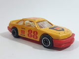 Unknown Brand Bill Petty #88 Stock Car Team Racing Yellow Die Cast Toy Race Car Vehicle