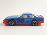 Unknown Brand Eddie Ellis #38 Stock Car United Racing Beach Club Blue Die Cast Toy Race Car Vehicle