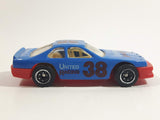 Unknown Brand Eddie Ellis #38 Stock Car United Racing Beach Club Blue Die Cast Toy Race Car Vehicle