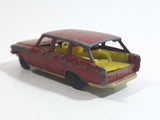 Vintage Husky Ford Zephyr 6 Estate Car Dark Red Die Cast Toy Car Vehicle Made in Gt. Britain