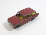 Vintage Husky Ford Zephyr 6 Estate Car Dark Red Die Cast Toy Car Vehicle Made in Gt. Britain