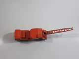 Vintage 1971 Lesney Matchbox Super Kings No. K-12 Scammell Mobile Crane Truck Laing Orange Die Cast Toy Car Vehicle
