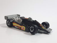 1987 Hot Wheels Turbo Streak Black Die Cast Toy Race Car Vehicle