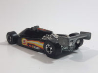 1987 Hot Wheels Turbo Streak Black Die Cast Toy Race Car Vehicle