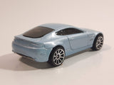 2009 Hot Wheels Dream Garage Aston Martin V8 Vantage Metallic Light Blue Die Cast Toy Car Vehicle