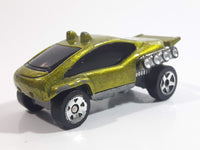 1999 Hot Wheels Trail Runner Lime Green Die Cast Toy Car Vehicle McDonald's Happy Meal 15/16