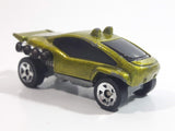 1999 Hot Wheels Trail Runner Lime Green Die Cast Toy Car Vehicle McDonald's Happy Meal 15/16