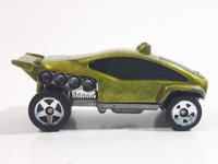 1999 Hot Wheels Trail Runner Lime Green Die Cast Toy Car Vehicle McDonald's Happy Meal 15/16