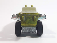 1999 Hot Wheels Trail Runner Lime Green Die Cast Toy Car Vehicle McDonald's Happy Meal 15/16