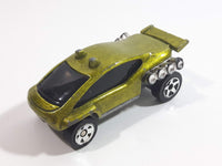 1999 Hot Wheels Trail Runner Lime Green Die Cast Toy Car Vehicle McDonald's Happy Meal 15/16