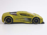 2012 Hot Wheels Auto Motion Speedway Zotic Metallic Light Green Die Cast Toy Car Vehicle