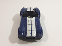 1983 Hot Wheels Hot Ones Classic Cobra Convertible Blue Die Cast Toy Car Vehicle w/ Opening Hood