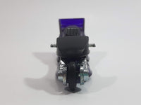 2001 Hot Wheels First Editions Fright Bike Motorcycle Clear Purple Die Cast Toy Car Vehicle