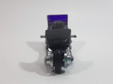 2001 Hot Wheels First Editions Fright Bike Motorcycle Clear Purple Die Cast Toy Car Vehicle