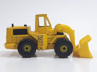 1982 Hot Wheels CAT 3 Wheel Loader Yellow Die Cast Toy Construction Vehicle