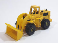 1982 Hot Wheels CAT 3 Wheel Loader Yellow Die Cast Toy Construction Vehicle