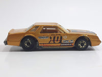 1983 Hot Wheels Mirada Stocker Metallic Gold Die Cast Toy Muscle Car Vehicle