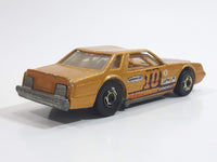 1983 Hot Wheels Mirada Stocker Metallic Gold Die Cast Toy Muscle Car Vehicle