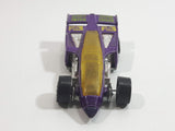 1990 Hot Wheels Speed Fleet Shadow Jet F-3 Inter Cooled Purple Die Cast Toy Race Car Vehicle